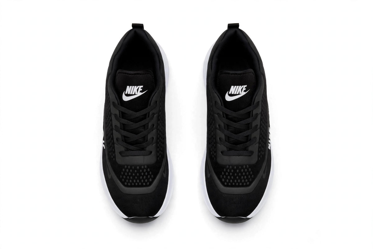 Nike Air Running Negro Blanco