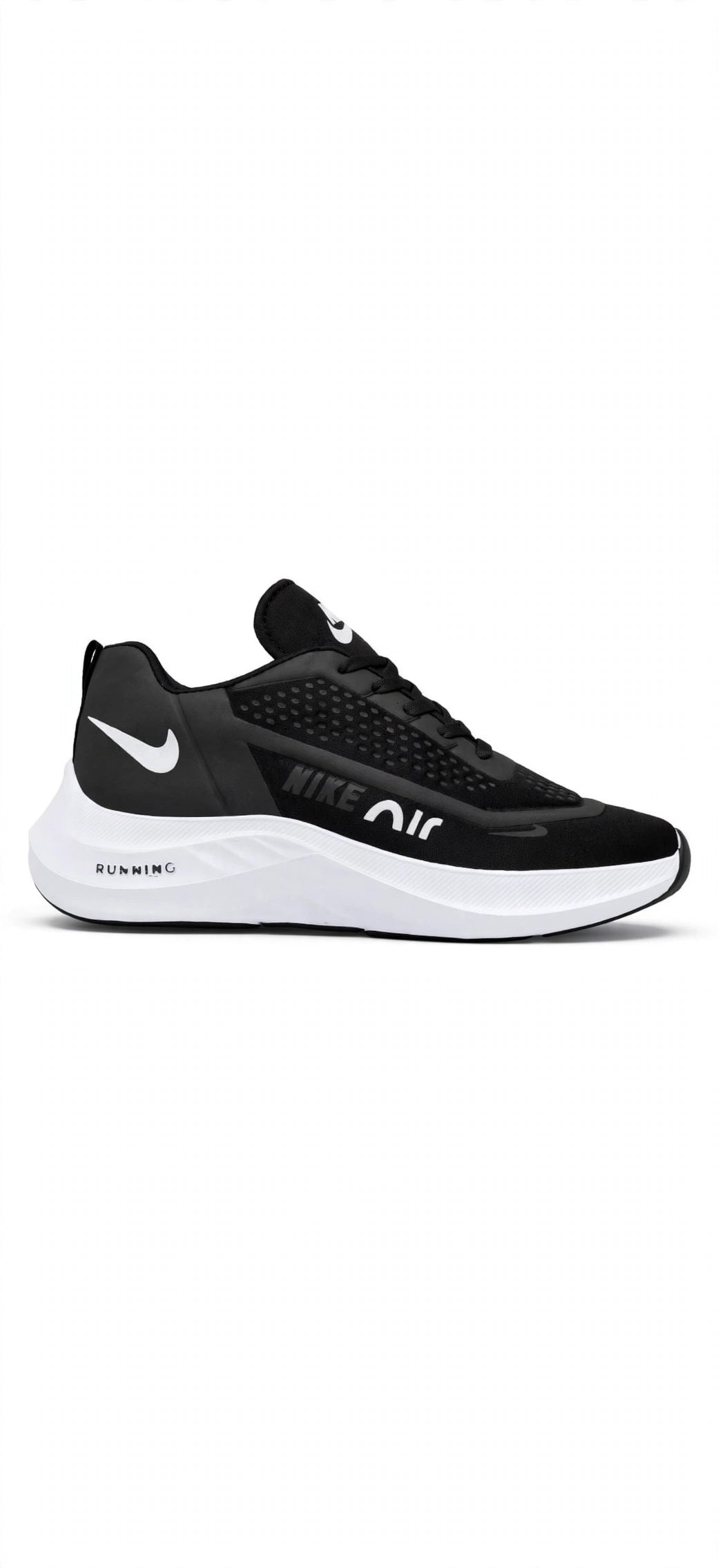 Nike Air Running Negro Blanco